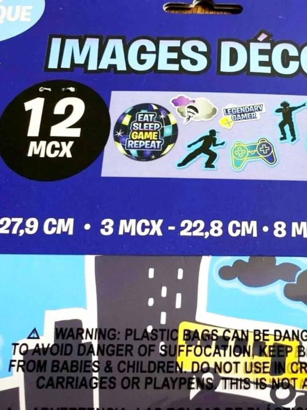BRAND NEW BATTLE ROYAL VIDEO GAME CUTOUTS PARTY SUPPLIES DECORATION (48 COUNT)